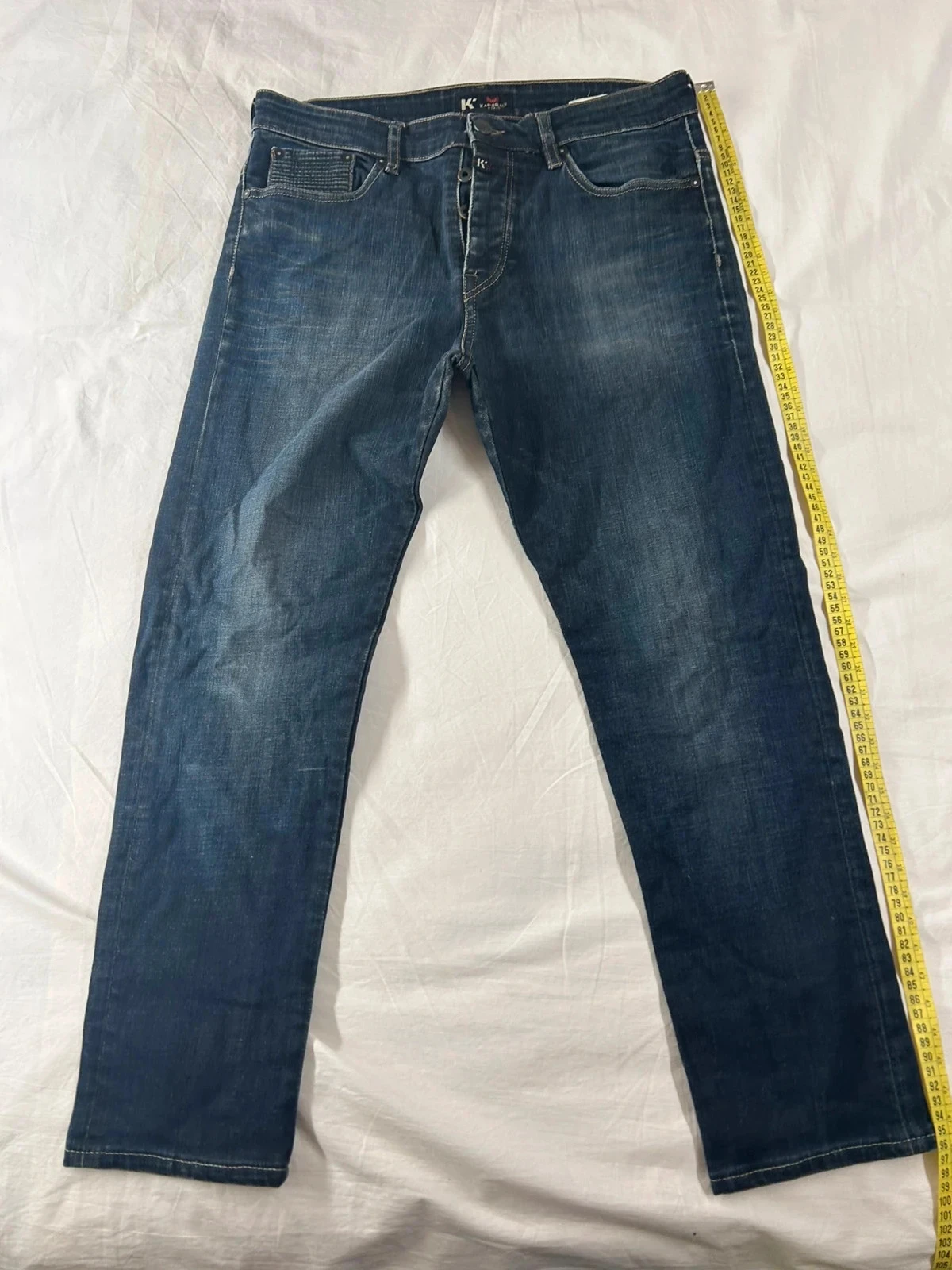 Marineblauwe kaporal jeans w32 l34 vintage stijl y2k – photo 2